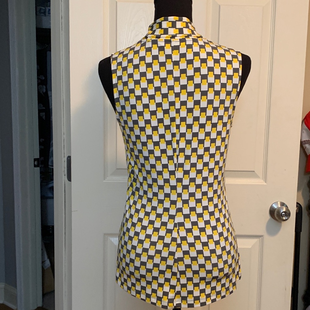 Banana Republic color block blouse - Picture 4 of 5